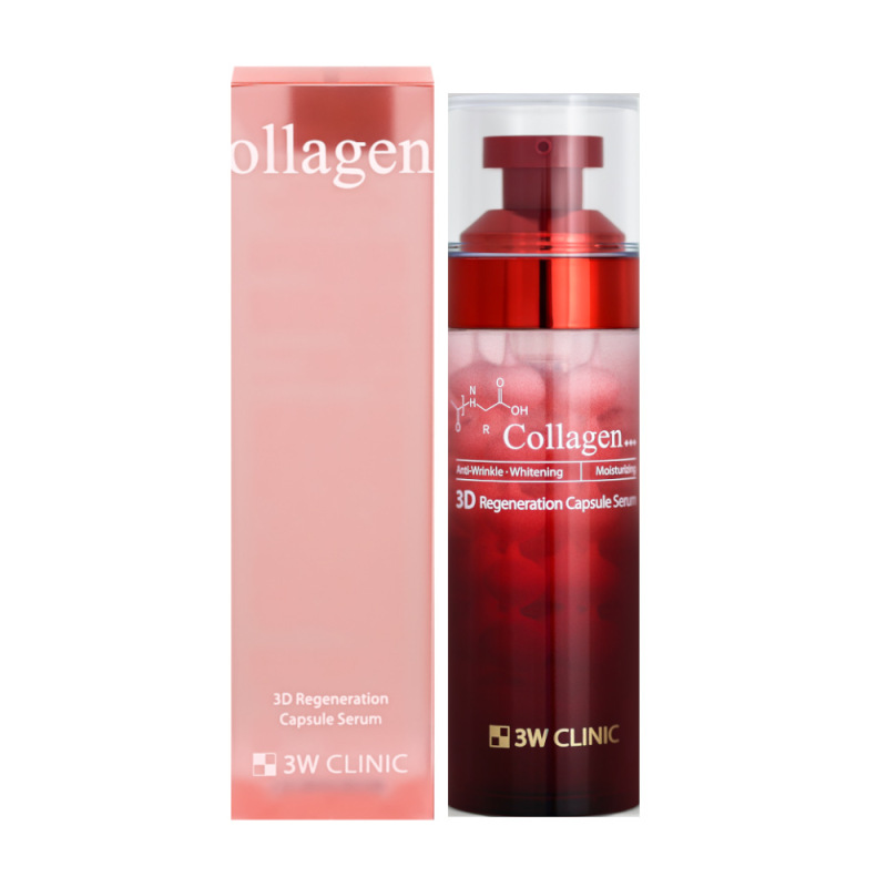 3W CLINIC Collagen 3d Regeneration Capsule Serum - rozjasňujúce sérum 2