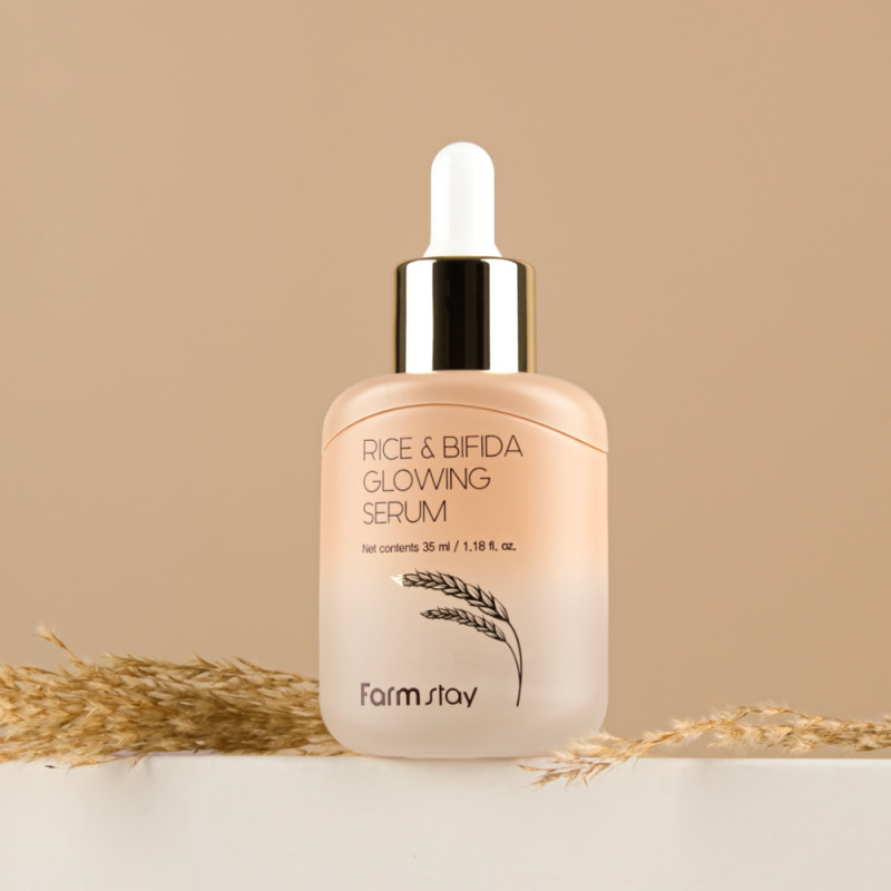 FARMSTAY RICE & BIFIDA Glowing Serum, 35 ml 3