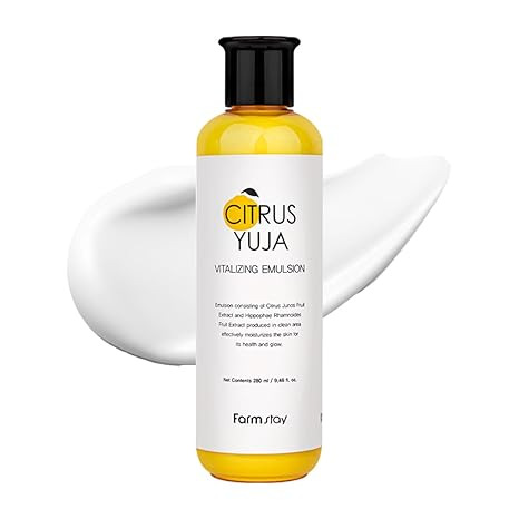FARMSTAY CITRUS YUJA VITALIZING Emulsion, 280 ml 2