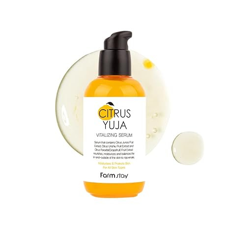 FARMSTAY CITRUS YUJA VITALIZING Serum, 100 ml 2
