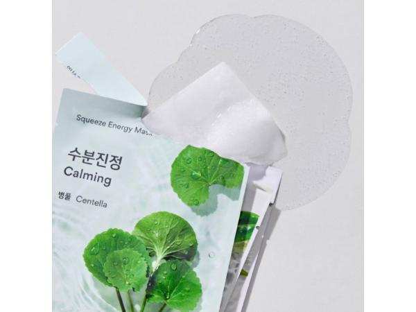 INNISFREE Upokojujúca maska na tvár Squeeze Energy Mask - Centella - Calming