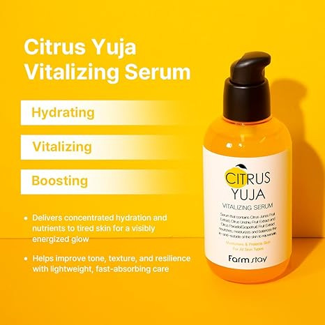 FARMSTAY CITRUS YUJA VITALIZING Serum, 100 ml 4