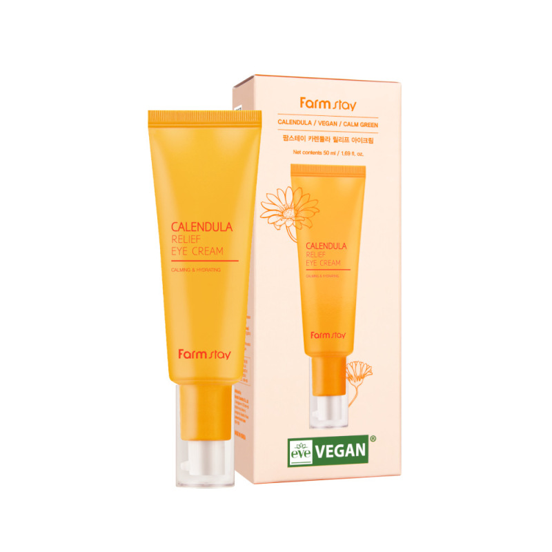 FARMSTAY Calendula Relief Eye Cream, 50 ml 5