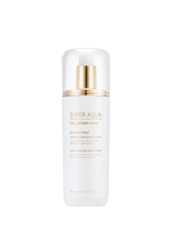 MISSHA Super Aqua Cell Renew Snail Skin Treatment - Regeneračný toner a booster