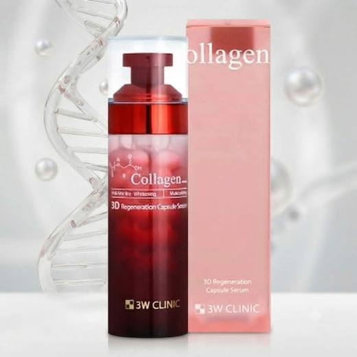 3W CLINIC Collagen 3d Regeneration Capsule Serum - rozjasňujúce sérum 1