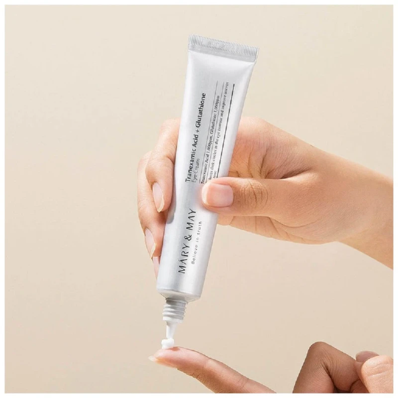 MARY&MAY Tranexamic Acid + Glutathion Eye Cream 30ml 4