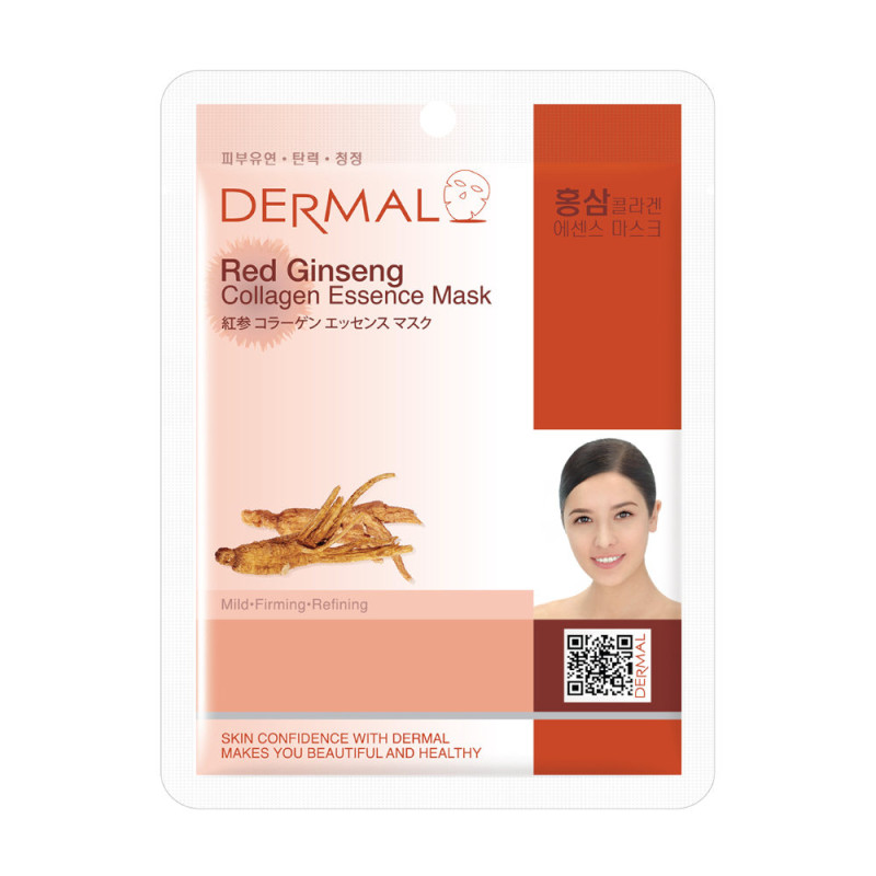 DERMAL Red Ginseng Collagen Essence Mask
