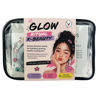 FARMSTAY GLOW RITUAL K-BEAUTY – sada so sónickou čistiacou kefkou