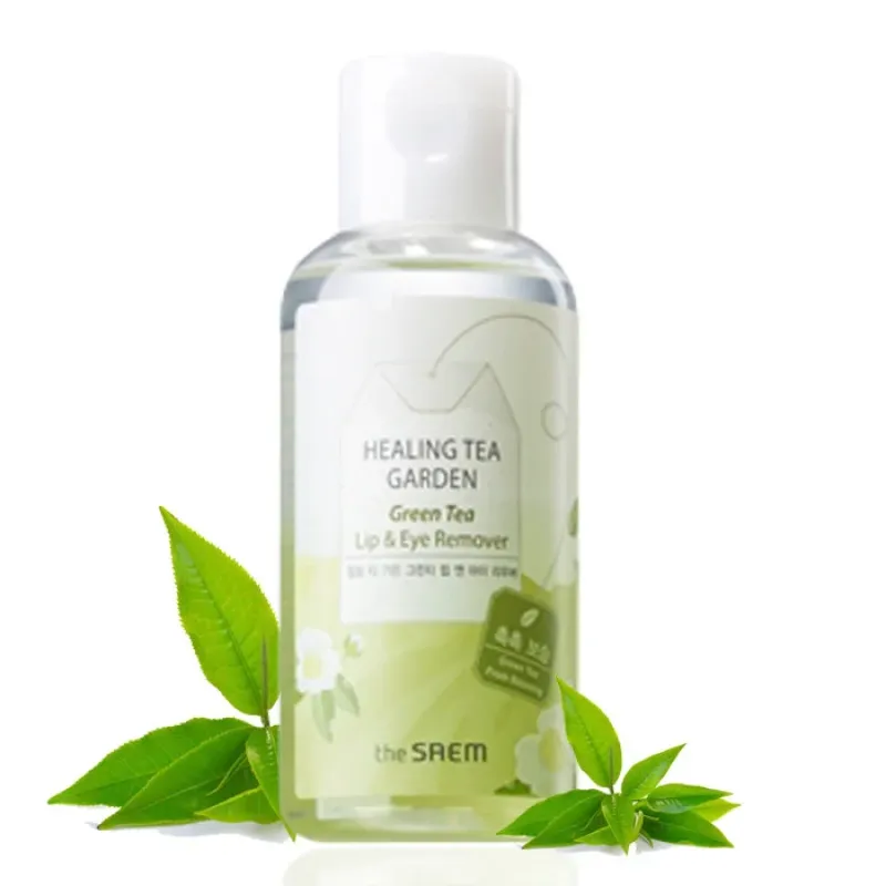 THE SAEM Healing Tea Garden Green Tea Lip & Eye Remover