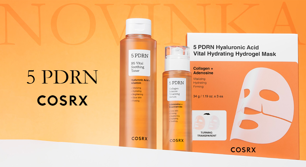 Rada COSRX 5 PDRN predstavuje moderný prístup k starostlivosti o pleť, ktorý sa zameriava na regeneráciu, obnovu a celkové posilnenie kožnej bariéry. Kľúčovou zložkou je PDRN Polydeoxyribonucleotide, známy svojimi regeneračnými a hojivými účinkami, vďaka ktorým pleť pôsobí zdravšie, pevnejšie a viditeľne revitalizovane. Produkty z tejto línie sú ideálne najmä pre pleť, ktorá je podráždená, oslabená alebo vystavená stresu z vonkajšieho prostredia. Pomáhajú zmierniť začervenanie, podporujú obnovu buniek a zlepšujú hydratáciu pleti bez zbytočného zaťaženia. Vďaka jemnému, no účinnému zloženiu je rada COSRX 5 PDRN vhodná aj pre citlivú pleť, ktorá potrebuje upokojenie a posilnenie. Pravidelným používaním dosiahnete vyváženú, hydratovanú a odolnejšiu pleť so zdravým vzhľadom. Objavte silu regenerácie a doprajte svojej pleti starostlivosť, ktorú si zaslúži.