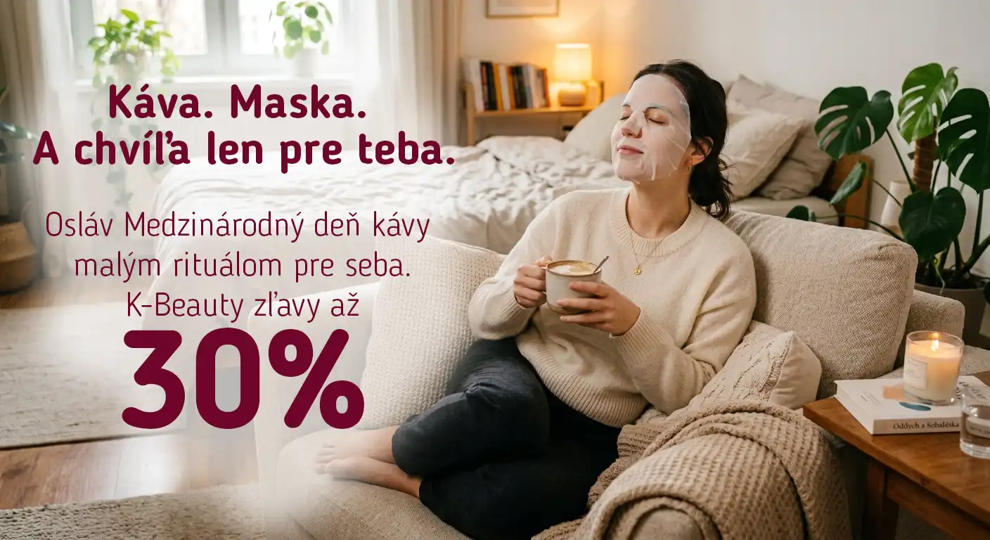 Osláv Medzinárodný deň kávy s K-Beauty Dopraj si chvíľu pre seba a vyber si kórejskú kozmetiku so zľavou až 30 .