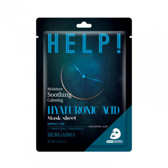 BERGAMO HELP Hyaluronic Mask, ti na darček ku dňu otcov