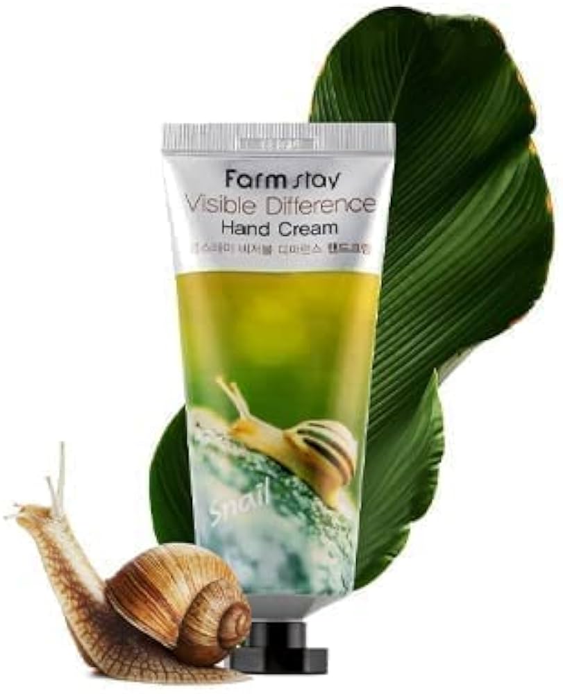 Tip na darček Farmstay - krém na ruky FARMSTAY VISIBLE DIFFERENCE Hand Cream SNAIL