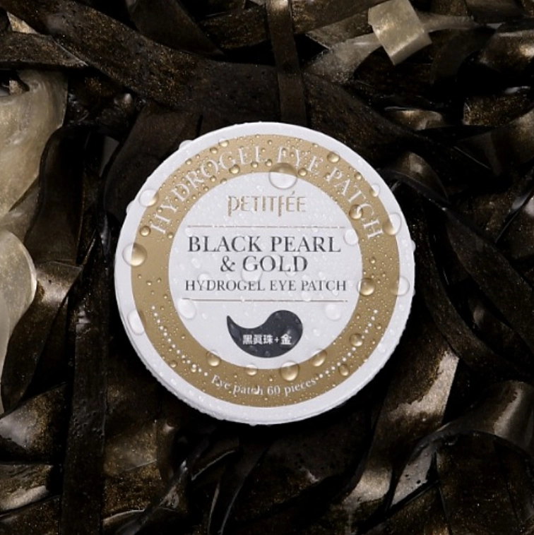 farm stay black pearl & gold hydrogel eye patch sale