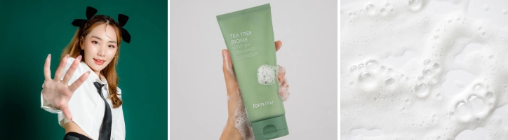 FARMSTAY TEA TREE BIOME Low pH Calming Cleanser, 180 ml