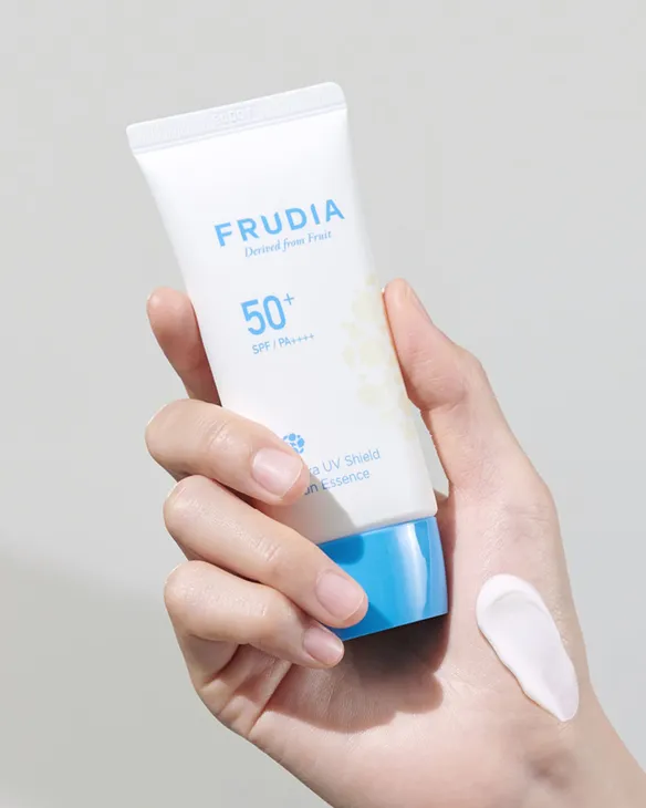 FRUDIA Ultra UV Shield Sun Essence SPF50+ PA++++, SPF ako najlepšia ochrana proti pigmentovým škvrnám