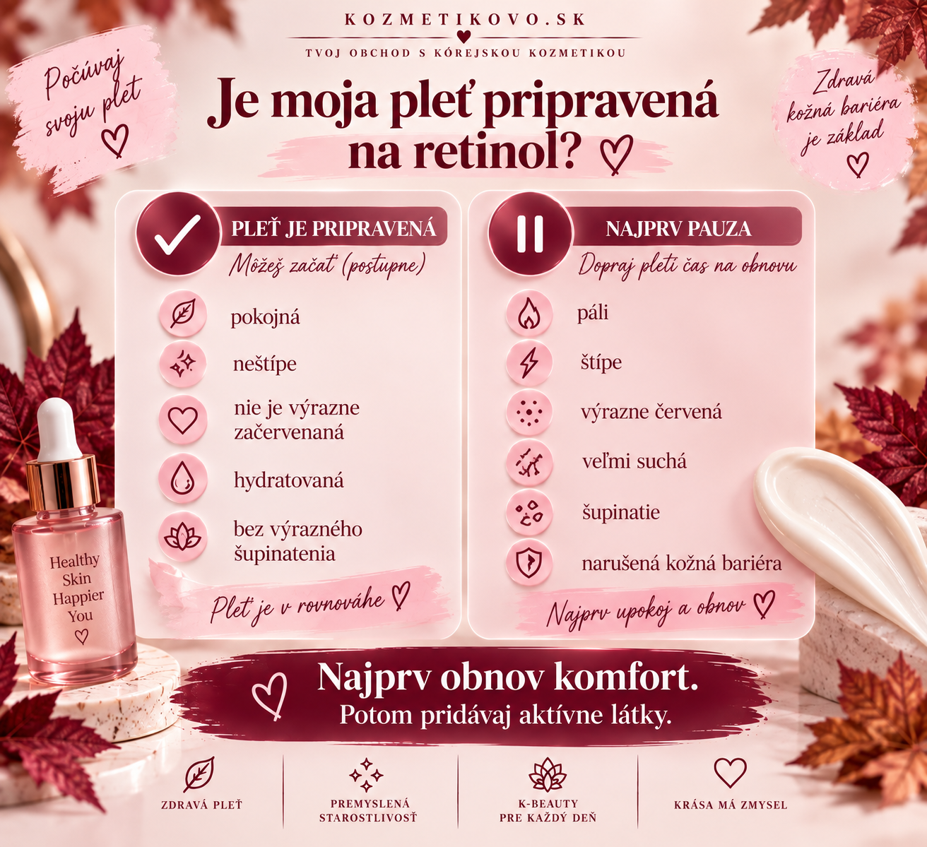 Ako zistiť, či je pleť pripravená na používanie retinolu