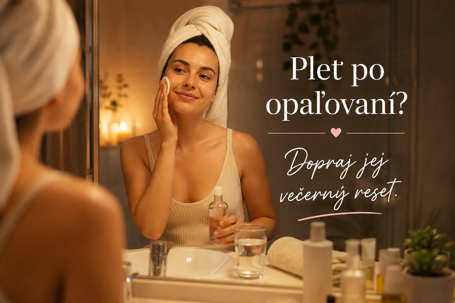 Pleť po opaľovaní? Dopraj jej večerný regeneračný rituál v 10 krokoch