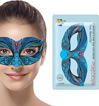 PUREDERM Carnival Look Eye Gel Mask “Pure Butterfly” X 3ea / Eyezone mask/Eye  mask/Designed mask/Butterfly : Amazon.com.au: Beauty