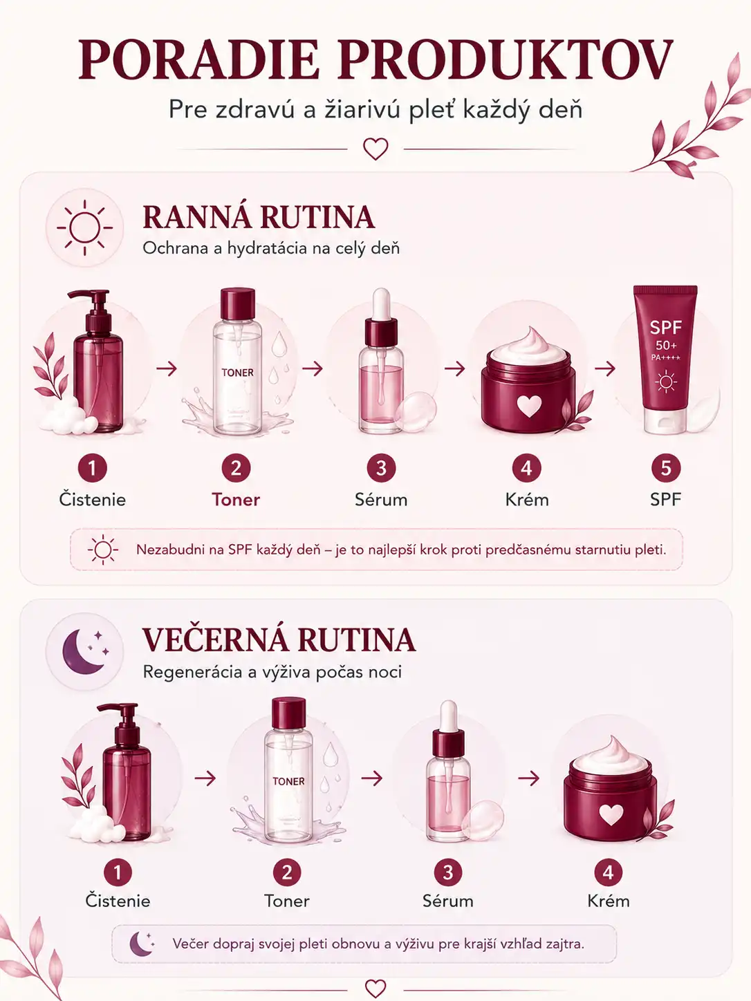 Kam patrí toner v K-Beauty skincare rutine.