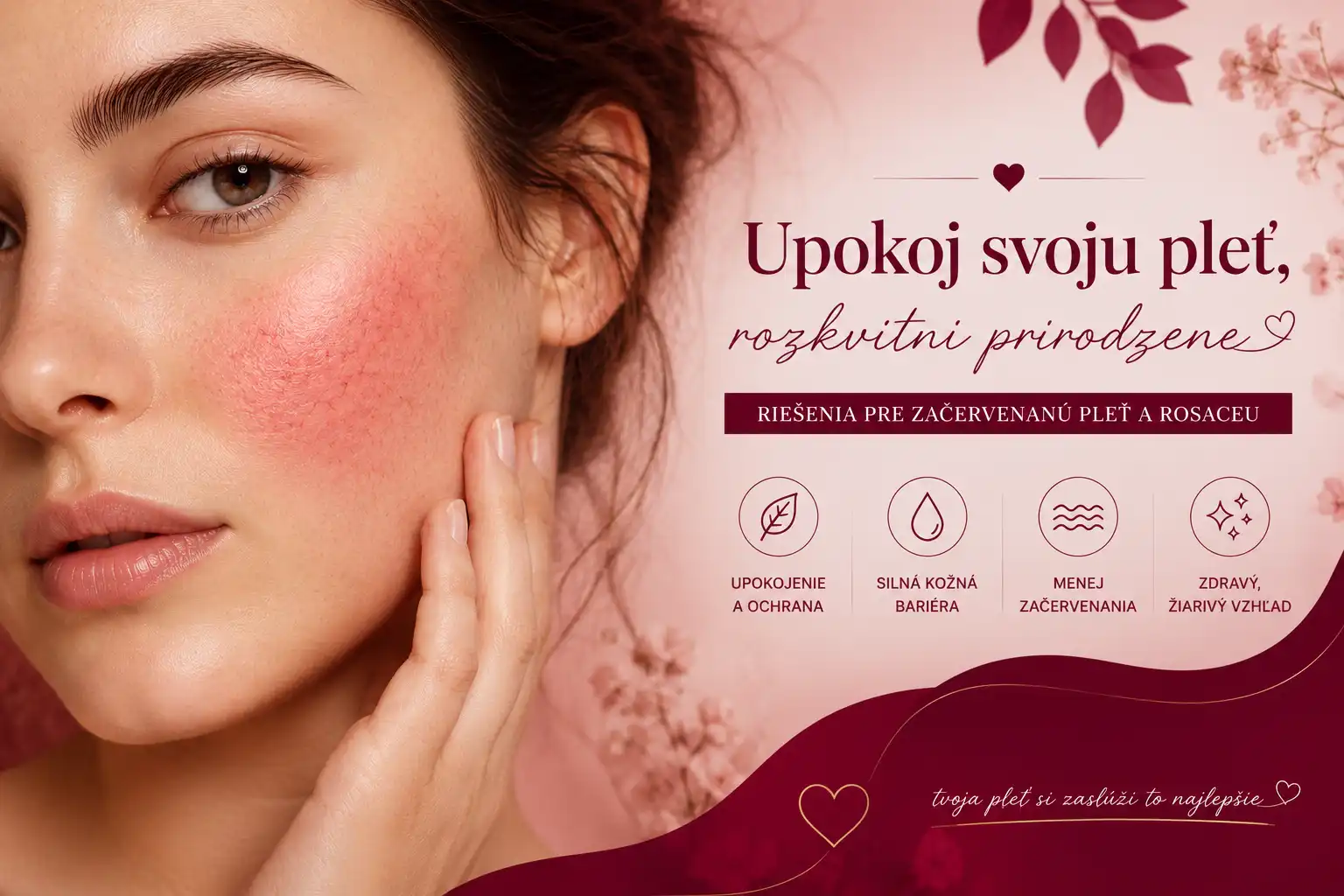 Ako zmierniť začervenanie pleti pomocou správnej skincare rutiny.
