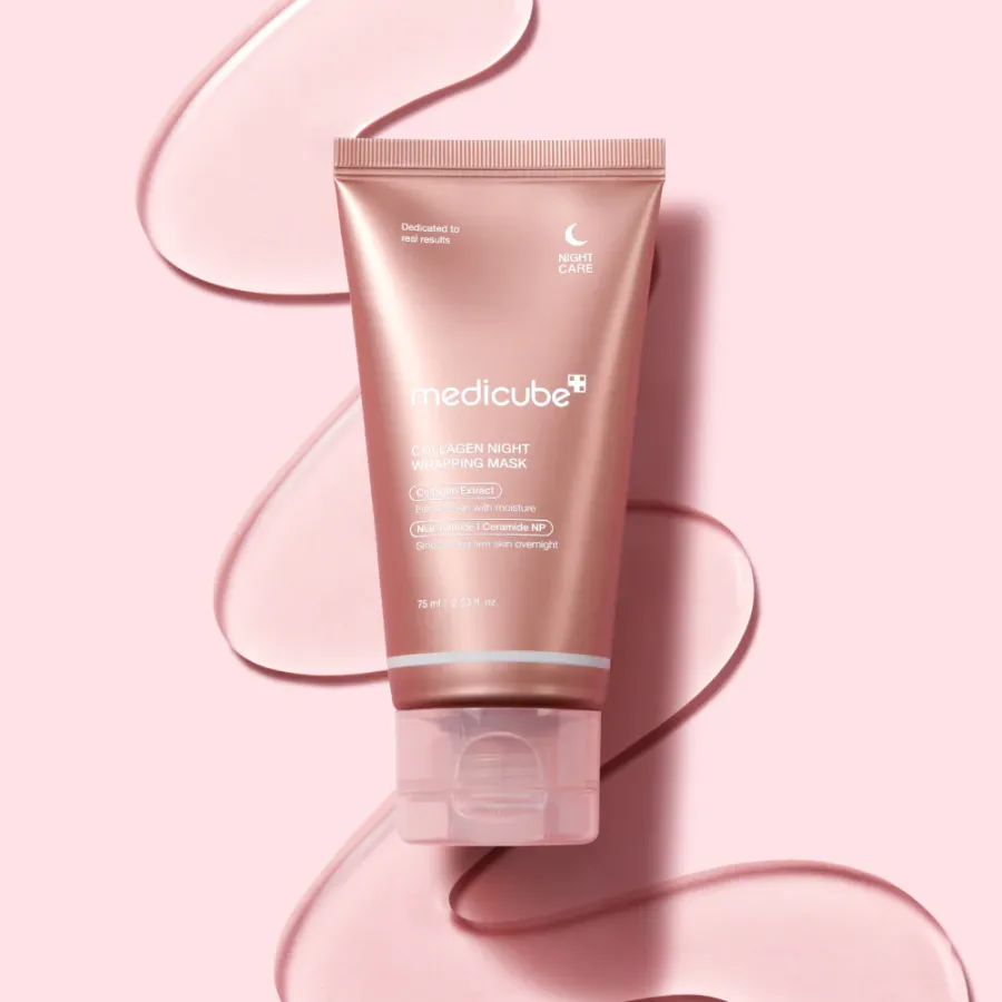 MEDICUBE Collagen Night Wrapping Peel Off Mask - kozmetikovo.sk