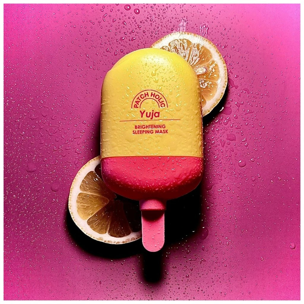 PATCH HOLIC Yuja Brightening Sleeping Mask, 70 ml