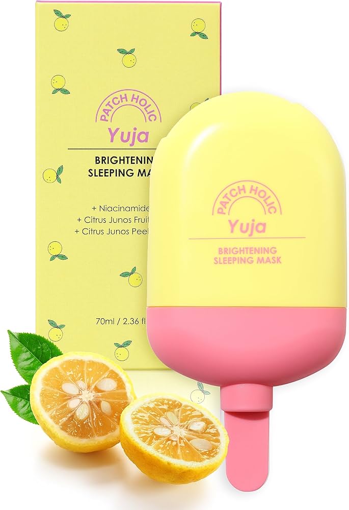PATCH HOLIC Yuja Brightening Sleeping Mask, 70 ml